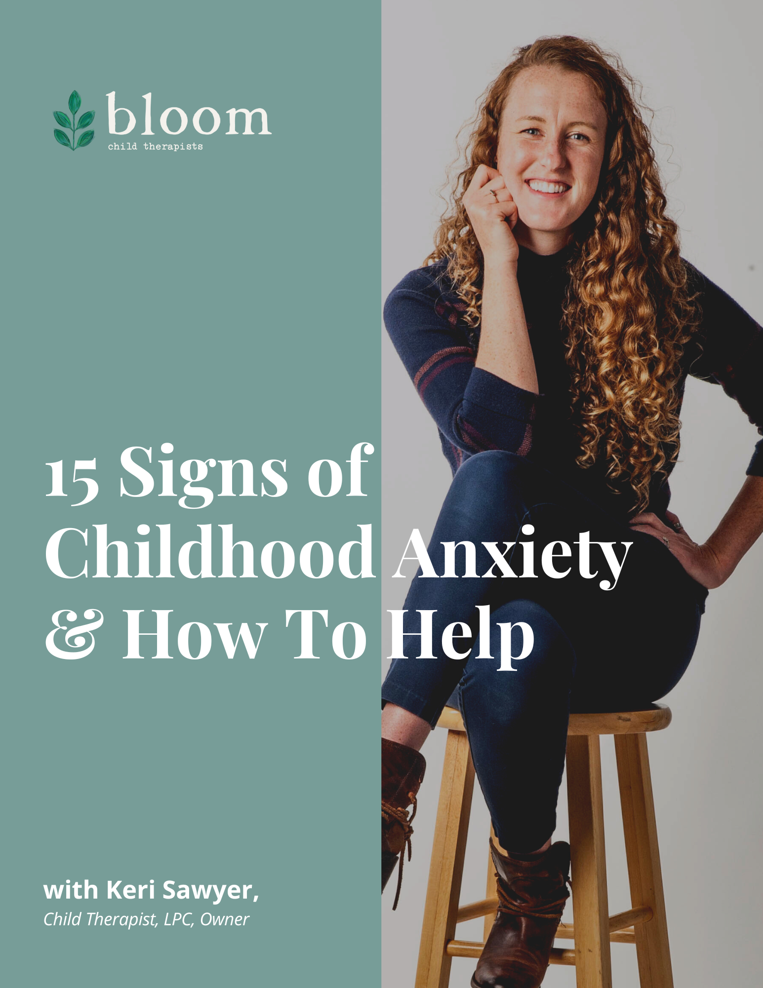 presentation of anxiety in childhood