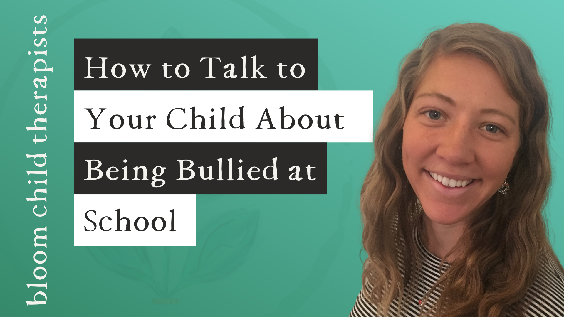 How to Talk to Your Child About Being Bullied at School