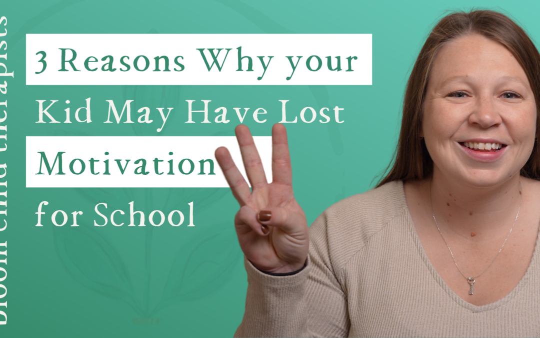3 Reasons Why your Kid May Have Lost Motivation for School